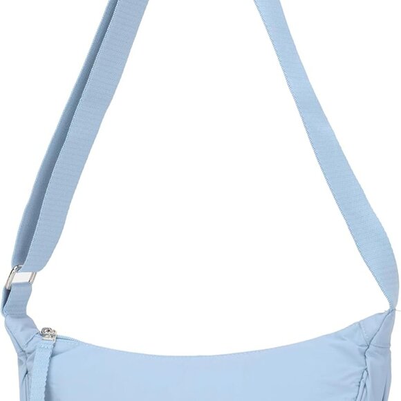 Trendy Waterproof Nylon Crescent Crossbody Bag for Unisex | Compact & Stylish - Picture 9 of 9